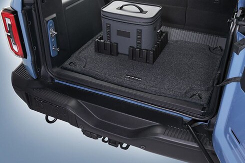 Discover Ford Bronco Accessories in PR, Cargo Area Rug - For 4-Door